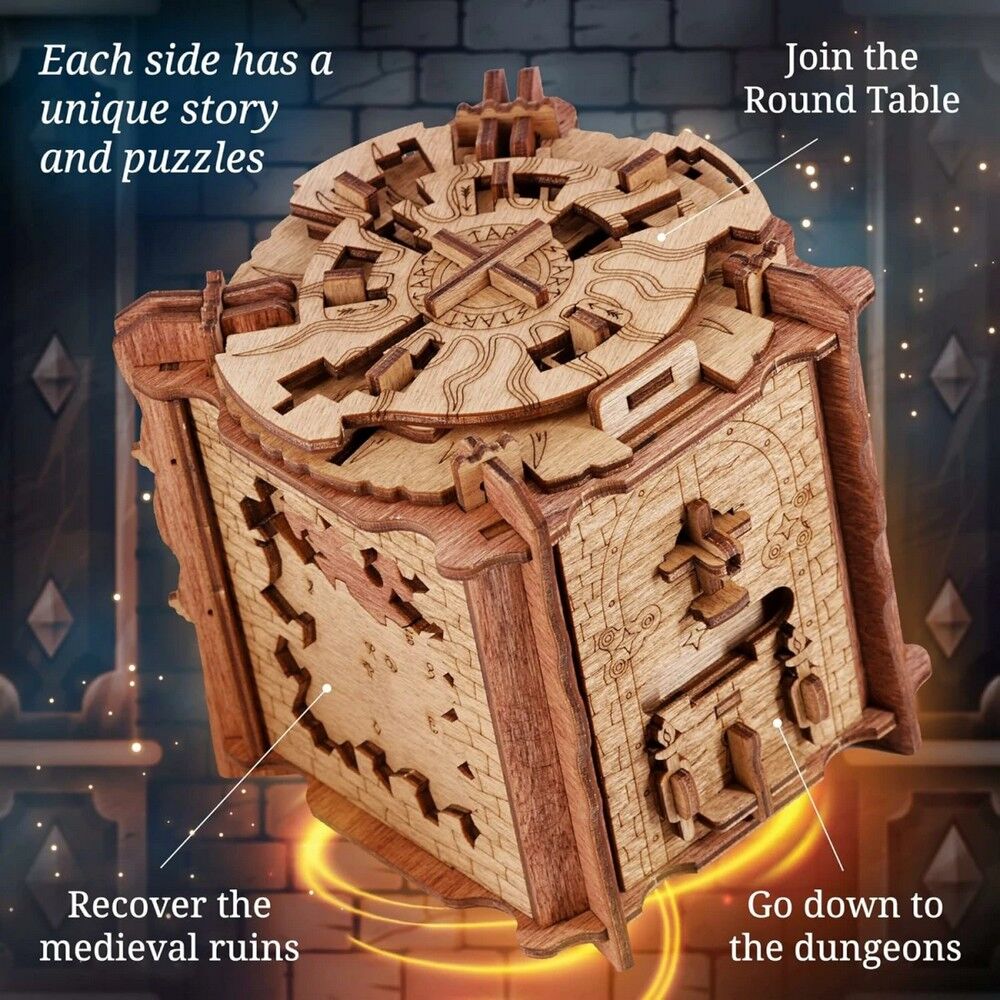 Cluebox Escape Room in a Box The Trial of Camelot