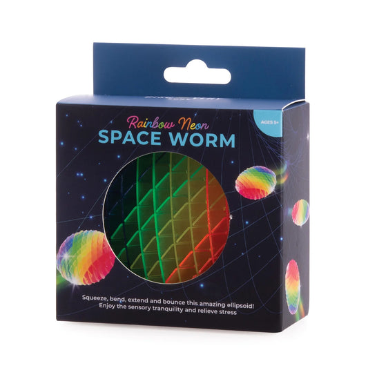 Discovery Zone Rainbow Neon Space Worm
