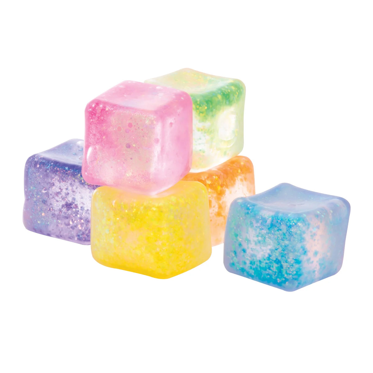 Discovery Zone Sparkly Squish Cube