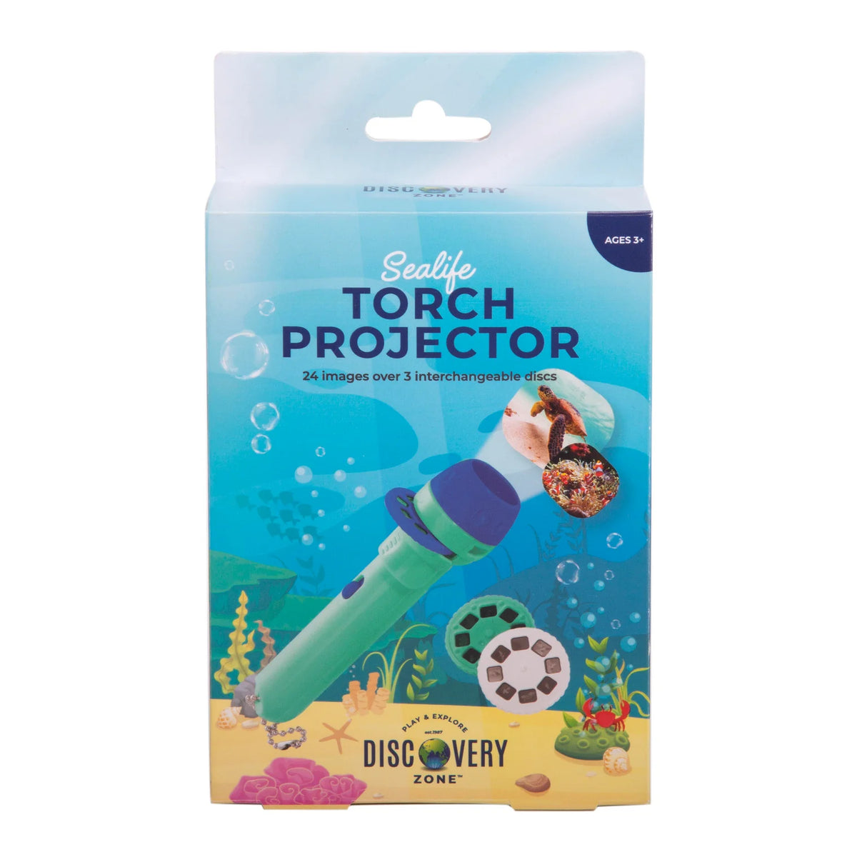 Discovery Zone Torch Projector Sealife