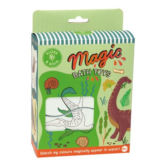 Floss and Rock Magic Bath Toy Dino