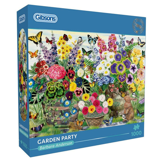 Gibsons 1000pc Jigsaw Puzzle Garden Party