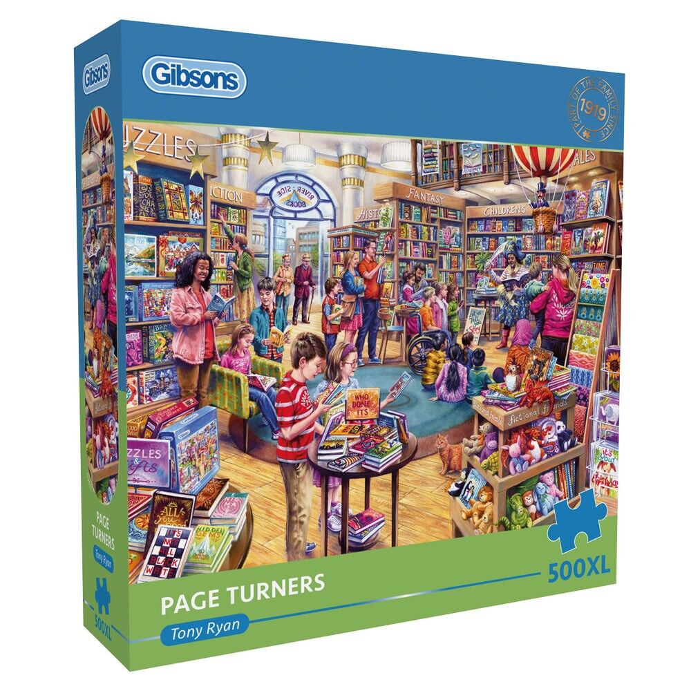 Gibsons 500pc XL Jigsaw Puzzle Page Turners