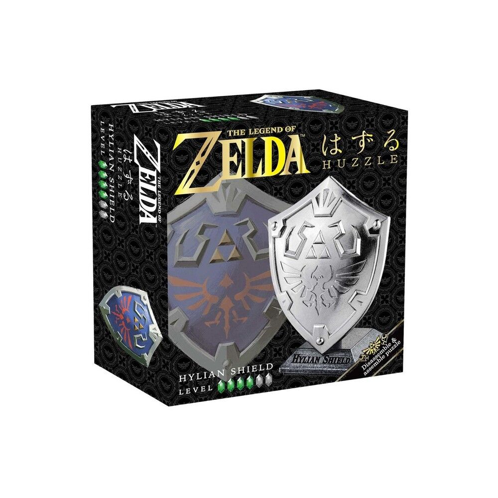 Hanayama Brainteaser Level 4 Huzzle Hylian Shield Legend of Zelda