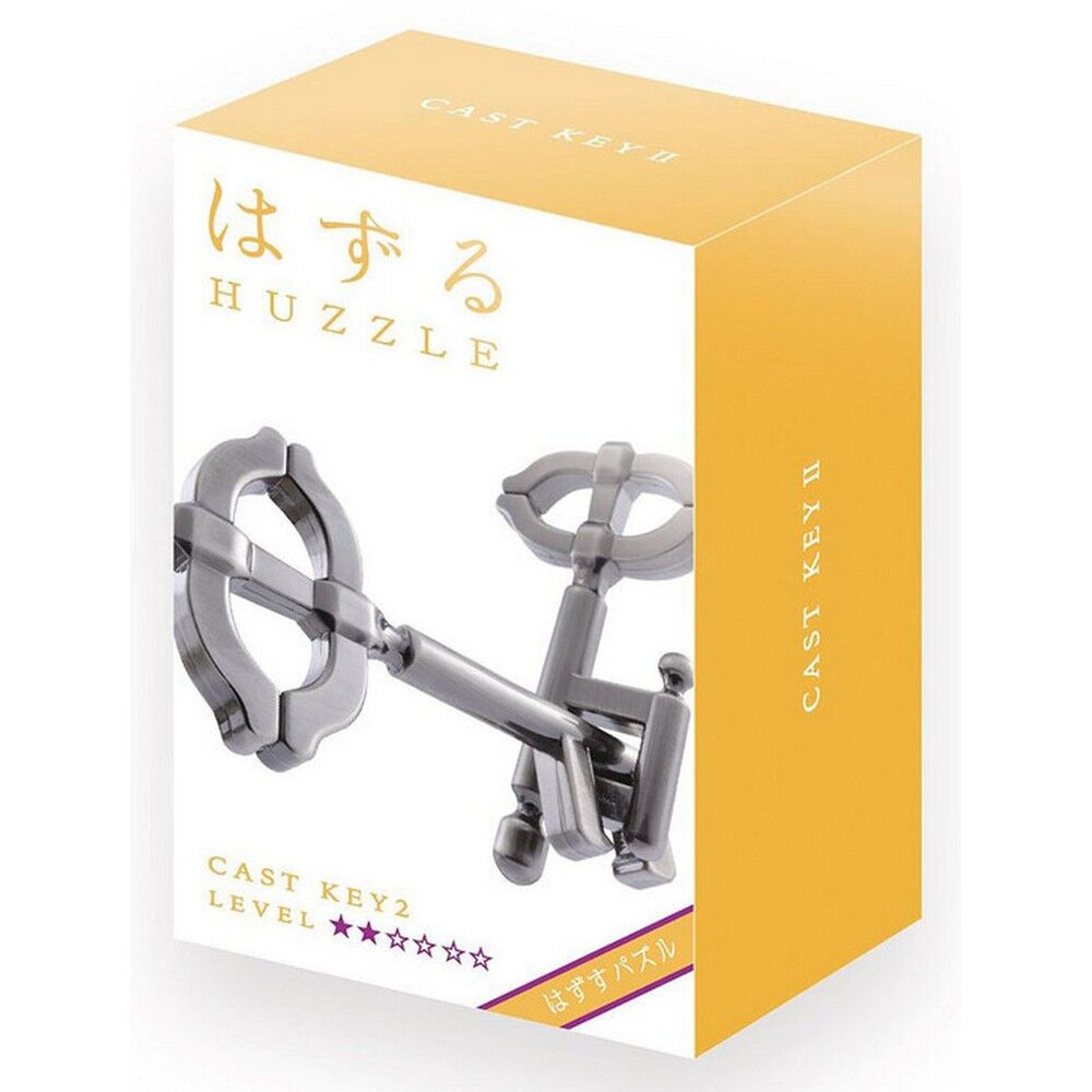 Hanayama Cast Brainteaser Level 2 Huzzle Key