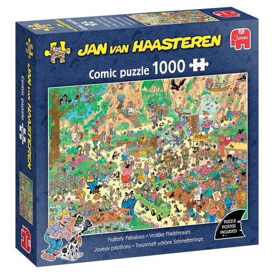 Jan Van Haasteren 1000pc Jigsaw Puzzle Flutterly Fabulous