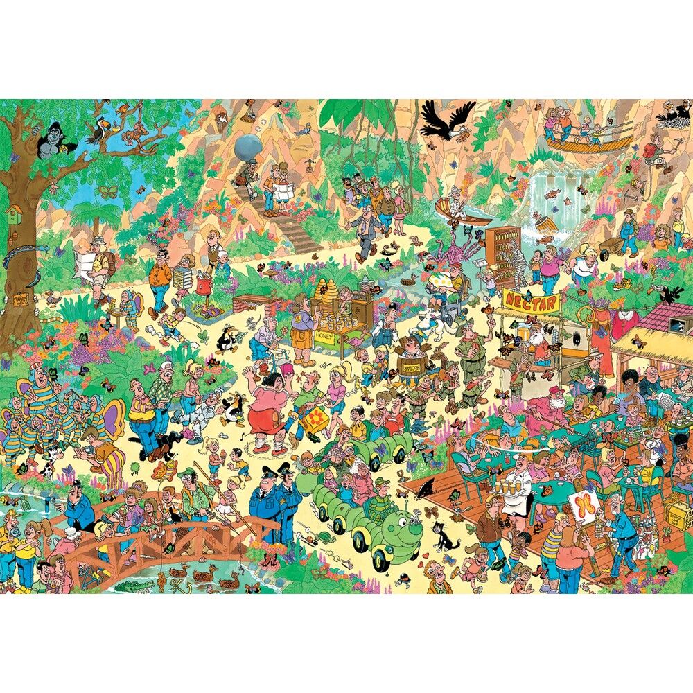 Jan Van Haasteren 1000pc Jigsaw Puzzle Flutterly Fabulous