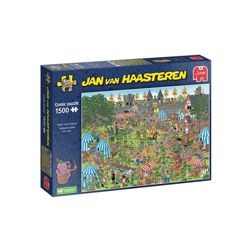 Jan Van Haasteren 1500pc Jigsaw Puzzle Robin Hood Festival