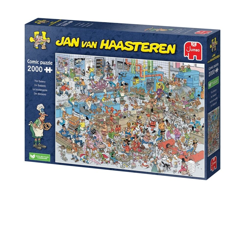 Jan Van Haasteren 2000pc Jigsaw Puzzle The Bakery