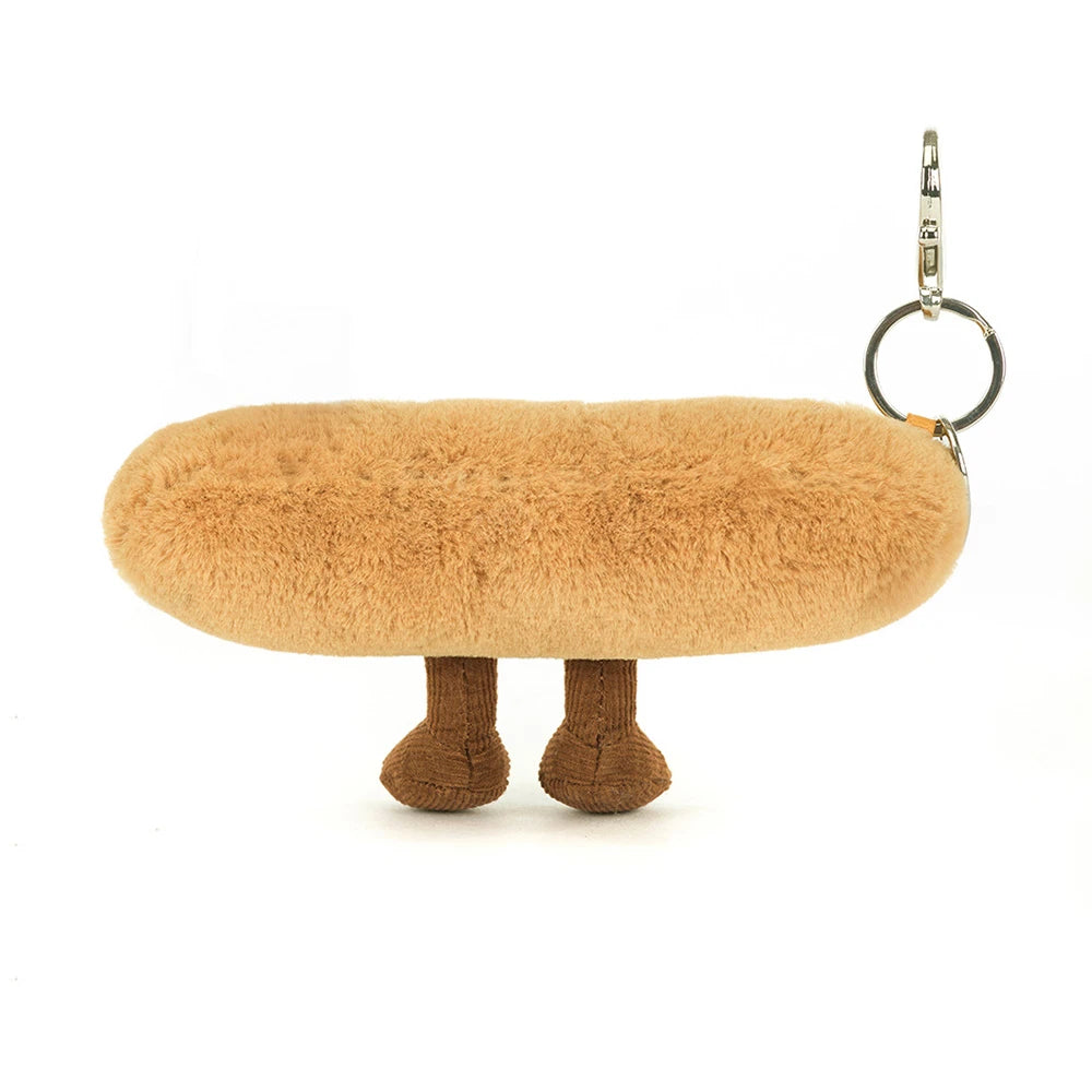 Jellycat Plush Amuseables Baguette Bag Charm