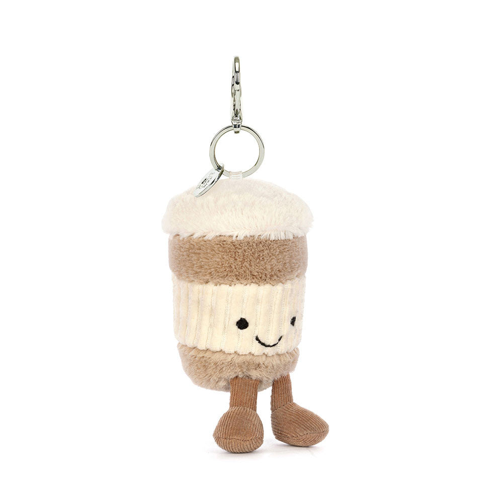 Jellycat Plush Amuseables Coffee-To-Go Bag Charm