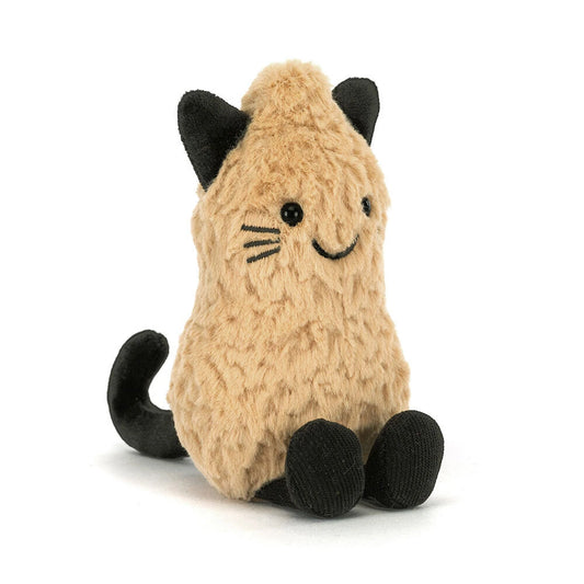 Jellycat Plush Amuseables Peanut Cat Outfit