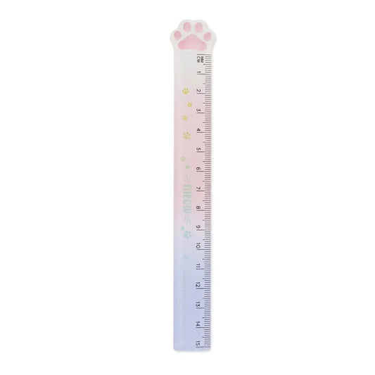 Legami Meow 15cm Ruler Pink