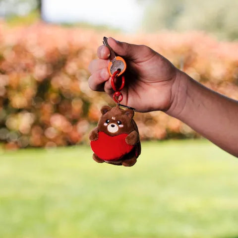 Legami Super Soft Tiny Teddy Bear Keychain