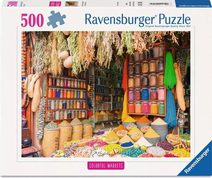 Ravensburger 500pc Jigsaw Puzzle Colourful Spices Morocco