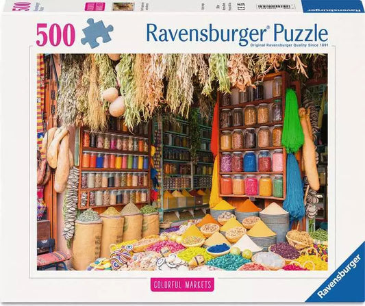 Ravensburger 500pc Jigsaw Puzzle Colourful Spices Morocco