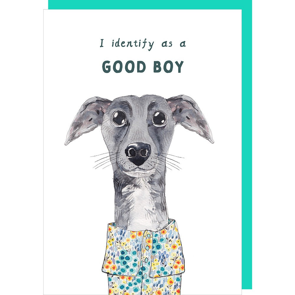 Rosie Made A Thing Greeting Card Good Boy