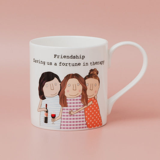 Rosie Made a Thing Boxed Bone China Mug Therapy