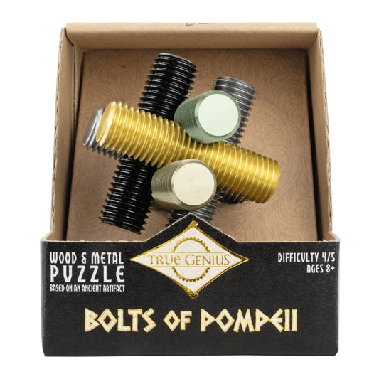 True Genius Bolts of Pompeii Brainteaser
