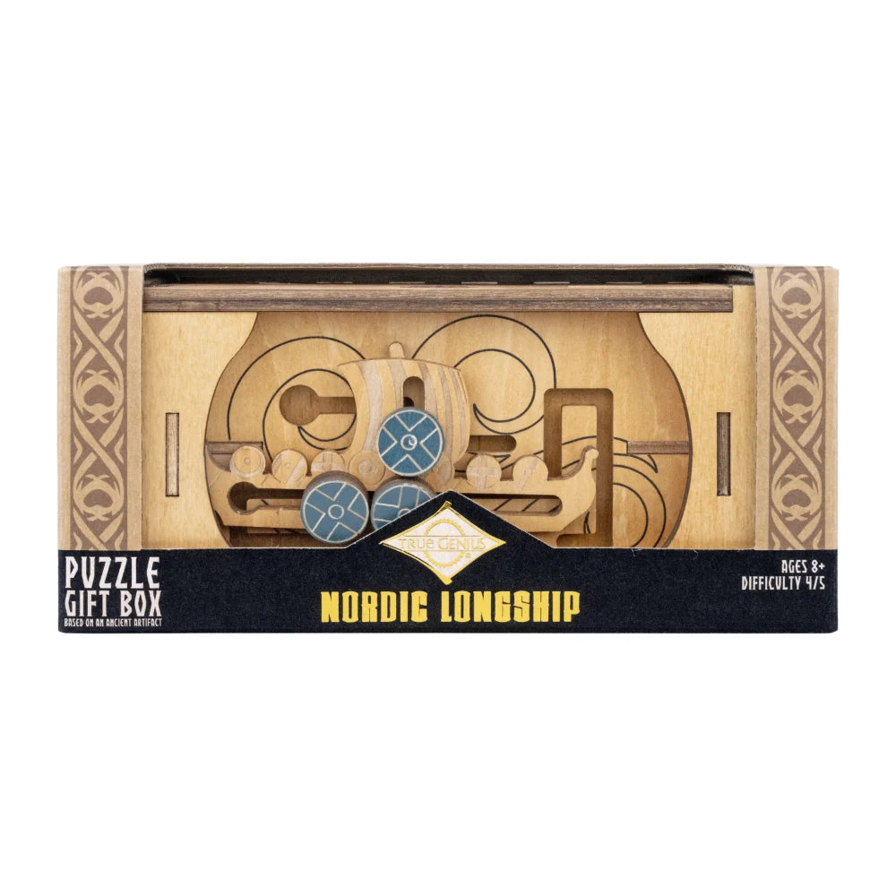 True Genius Nordic Longship Brainteaser