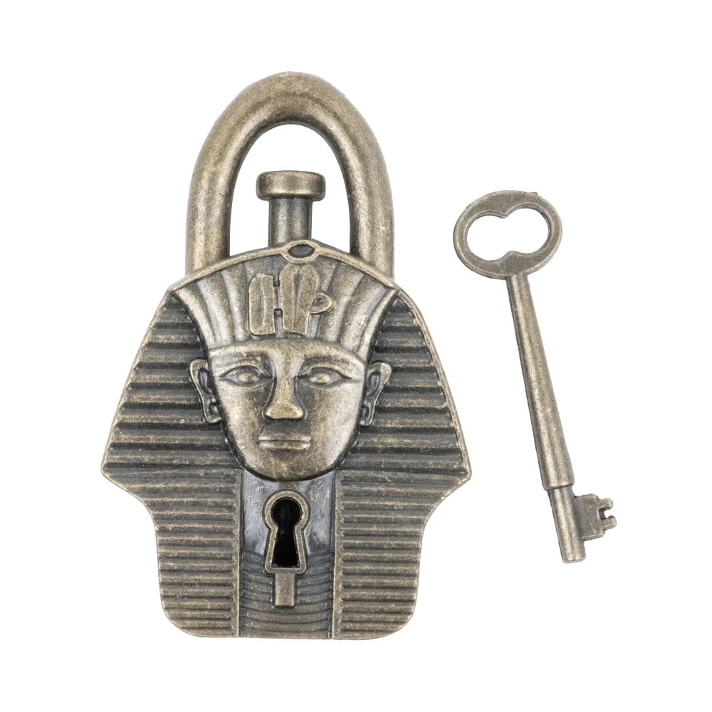 True Genius Tut's Treasure Lock Brainteaser
