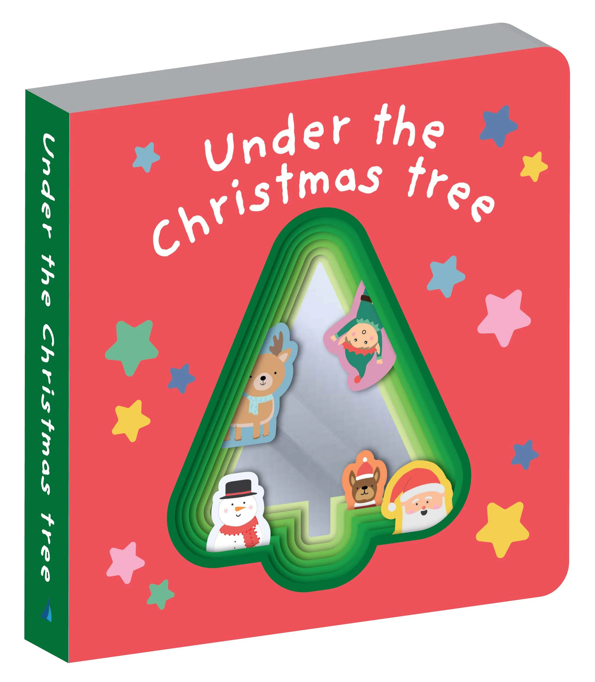 Under the Christmas Tree Mirror Board Book