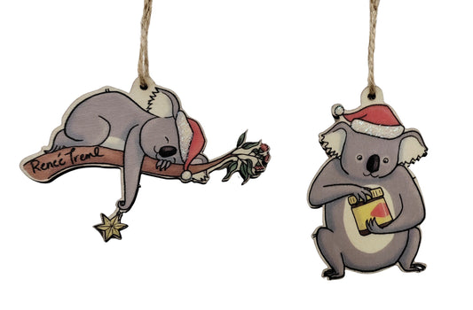 Urban Products Hanging Decoration Renee Treml Koalas Assorted