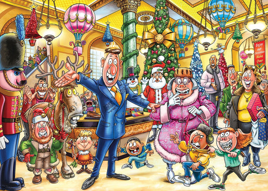 Wasgij? 1000pc Christmas Puzzle #21 A Very Merry Makeover