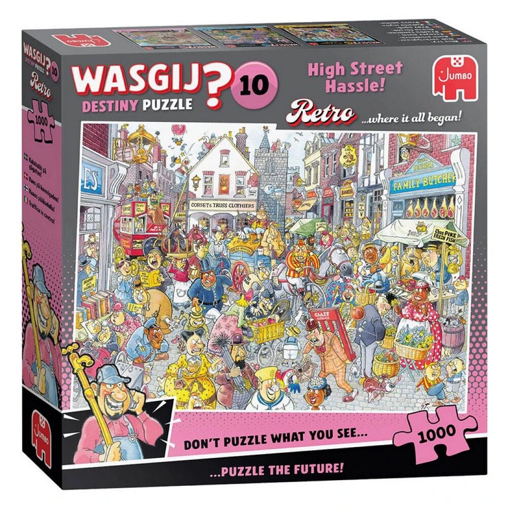 Wasgij? 1000pc Jigsaw Puzzle Destiny #10 High Street Hassle!