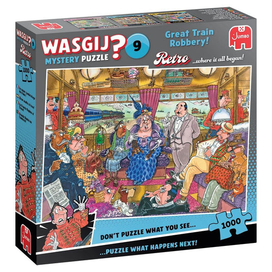 Wasgij? 1000pc Mystery Jigsaw Puzzle 28 Feline Frenzy