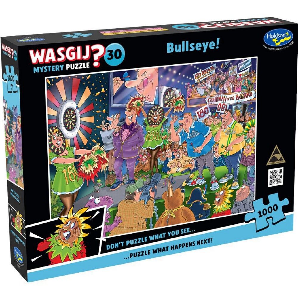 Wasgij? 1000pc Mystery Jigsaw Puzzle #30 Bullseye