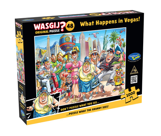 Wasgij? 1000pc Original Jigsaw Puzzle #48 What Happens in Vegas