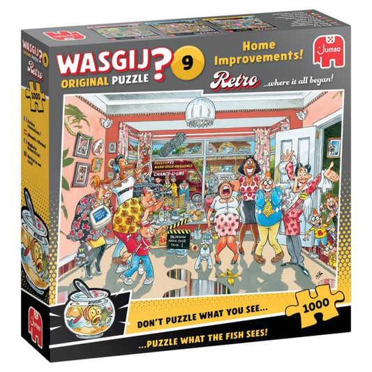 Wasgij? 1000pc Retro Original Jigsaw Puzzle #9 Home Improvements
