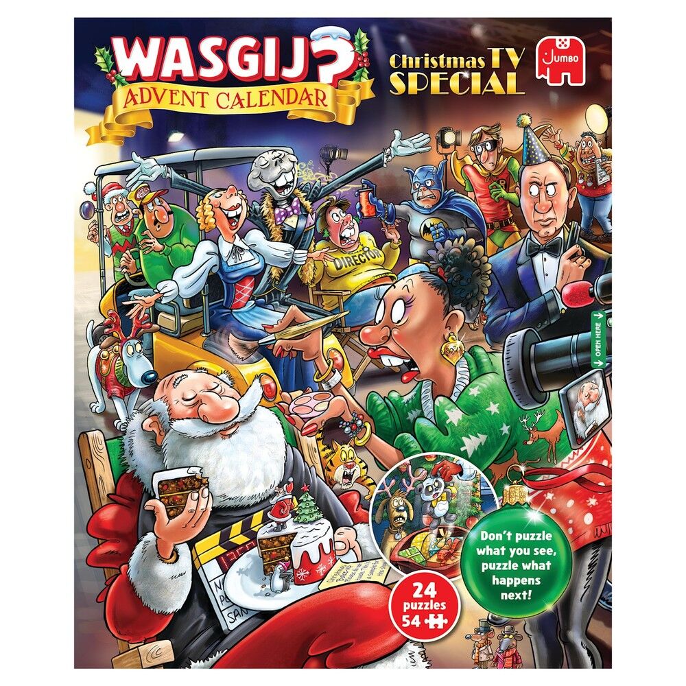 Wasgij Christmas Advent Calendar 24x54 Piece Jigsaw Puzzles