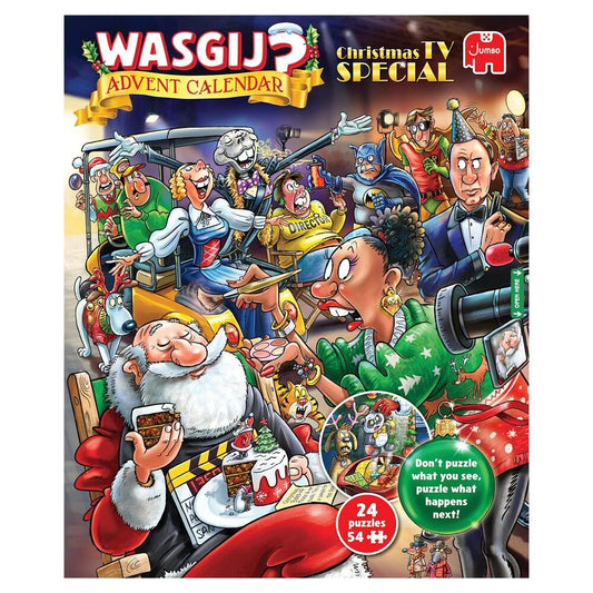 Wasgij Christmas Advent Calendar 24x54 Piece Jigsaw Puzzles