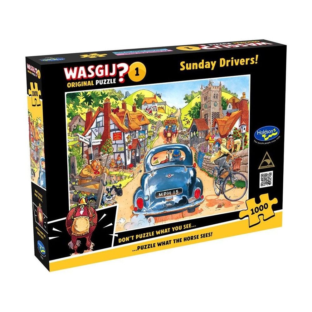 Wasjig? 1000pc Original Jigsaw Puzzle #1 Sunday Drivers