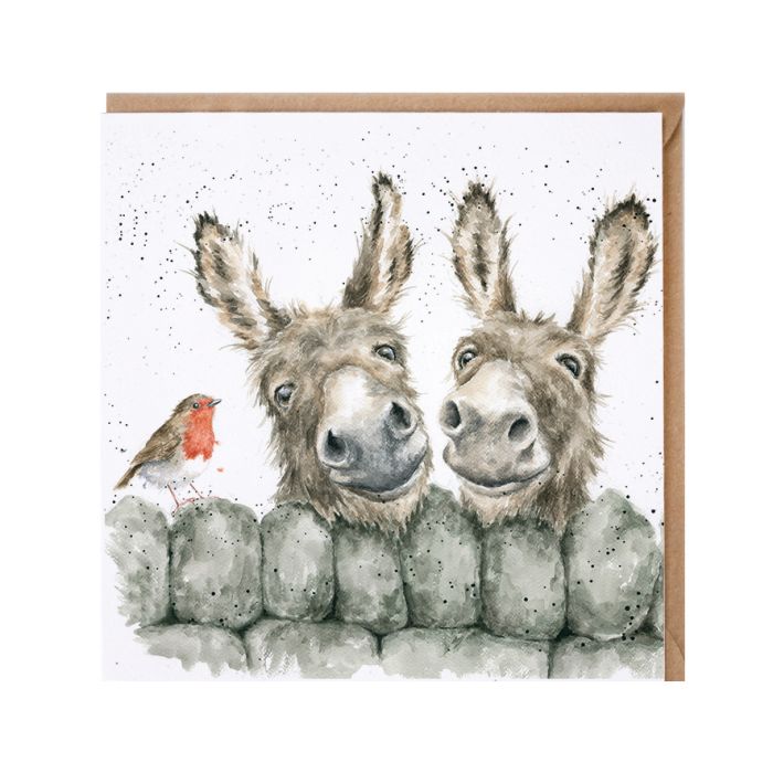 Wrendale Country Set Greeting Card Hee Haww