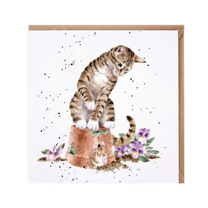 Wrendale Country Set Greeting Card Hide and Squeak