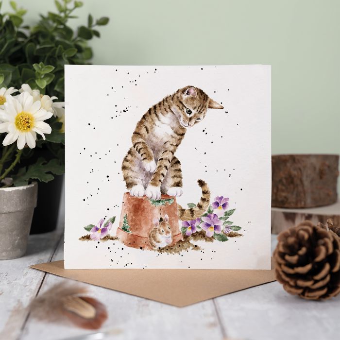 Wrendale Country Set Greeting Card Hide and Squeak