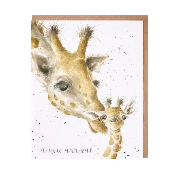 Wrendale Fur, Feathers & Whiskers Greeting Card A New Arrival