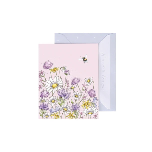 Wrendale Mini Card Just Bee-Cause