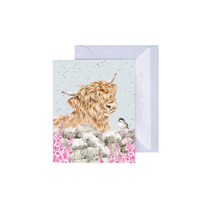 Wrendale Mini Greeting Card Just for Moo