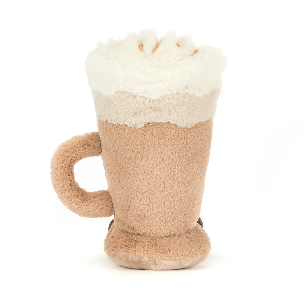 Plato’s Jellycat Amuseables Latte – cute plush coffee cup, perfect for gifts and collectors