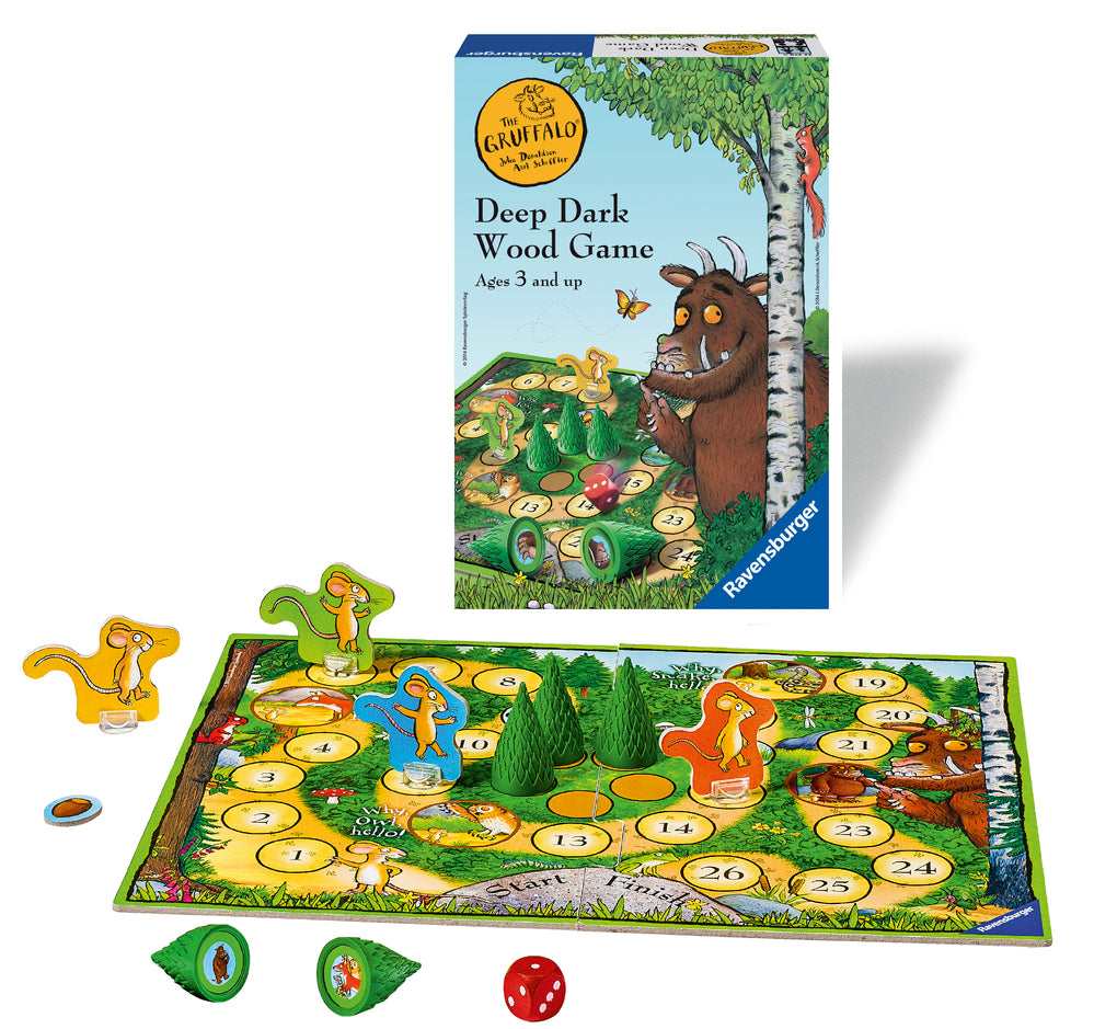 Ravensburger  The Gruffalo Deep Dark Wood Game Board Game