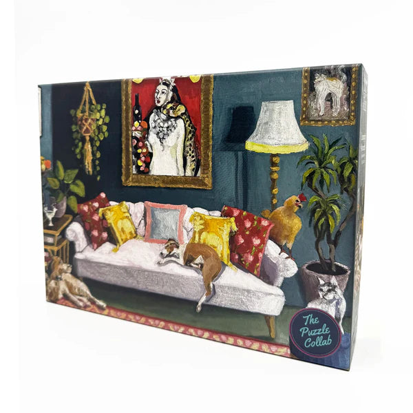 The Puzzle Collab 1000pc Jigsaw Puzzle Lounging Around II