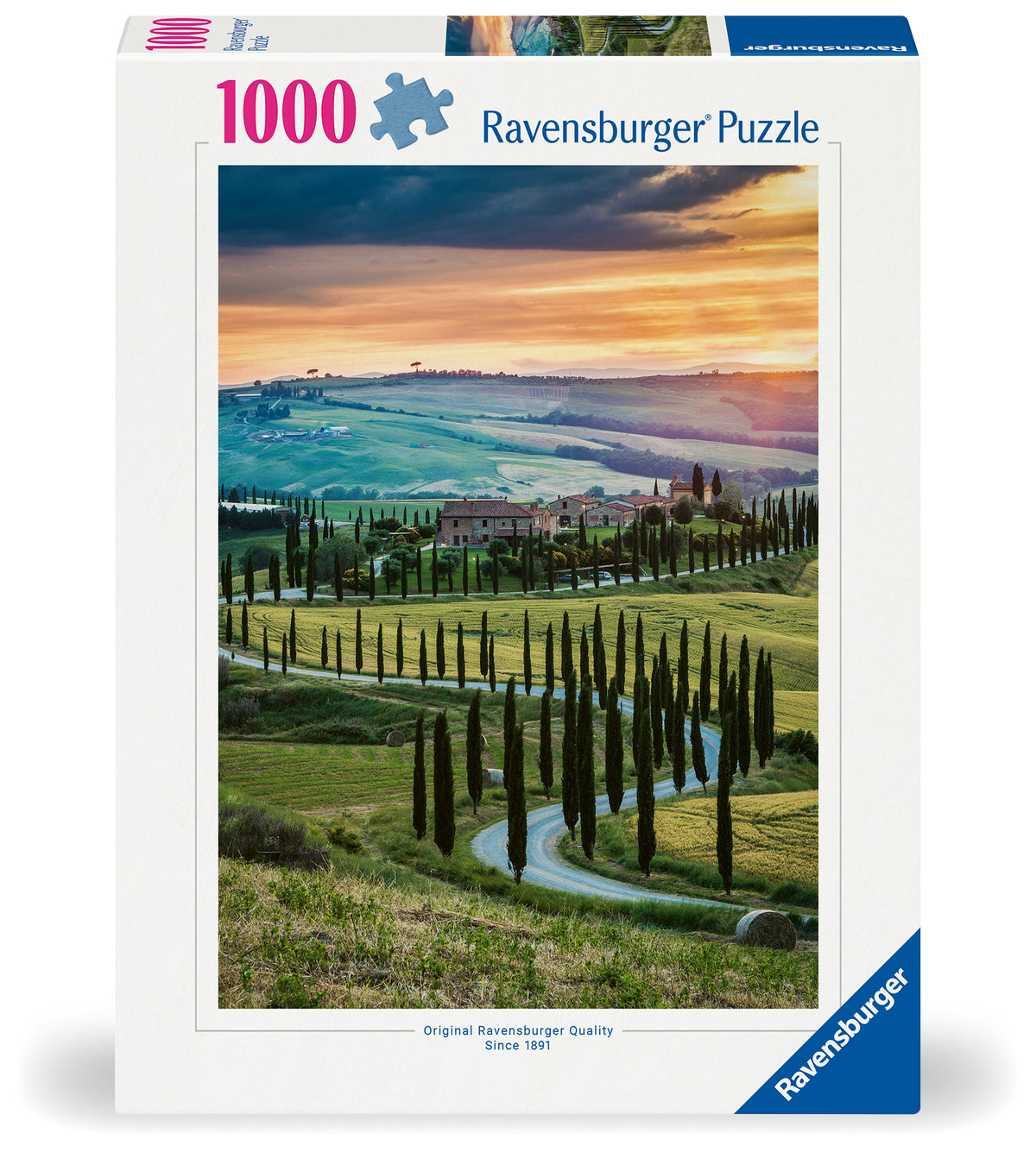 Ravensburger 1000pc Jigsaw Puzzle Orcia Valley Tuscany