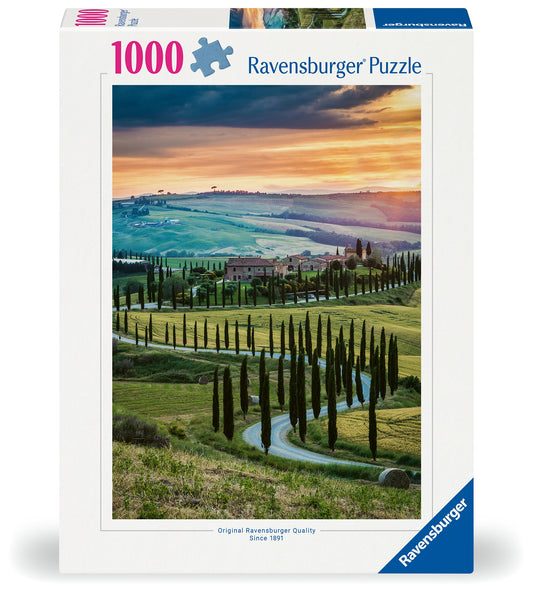Ravensburger 1000pc Jigsaw Puzzle Orcia Valley Tuscany