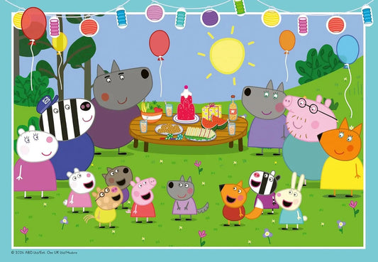 Ravensburger 2x24pc Jigsaw Puzzle Peppa Pig It's Party Time!