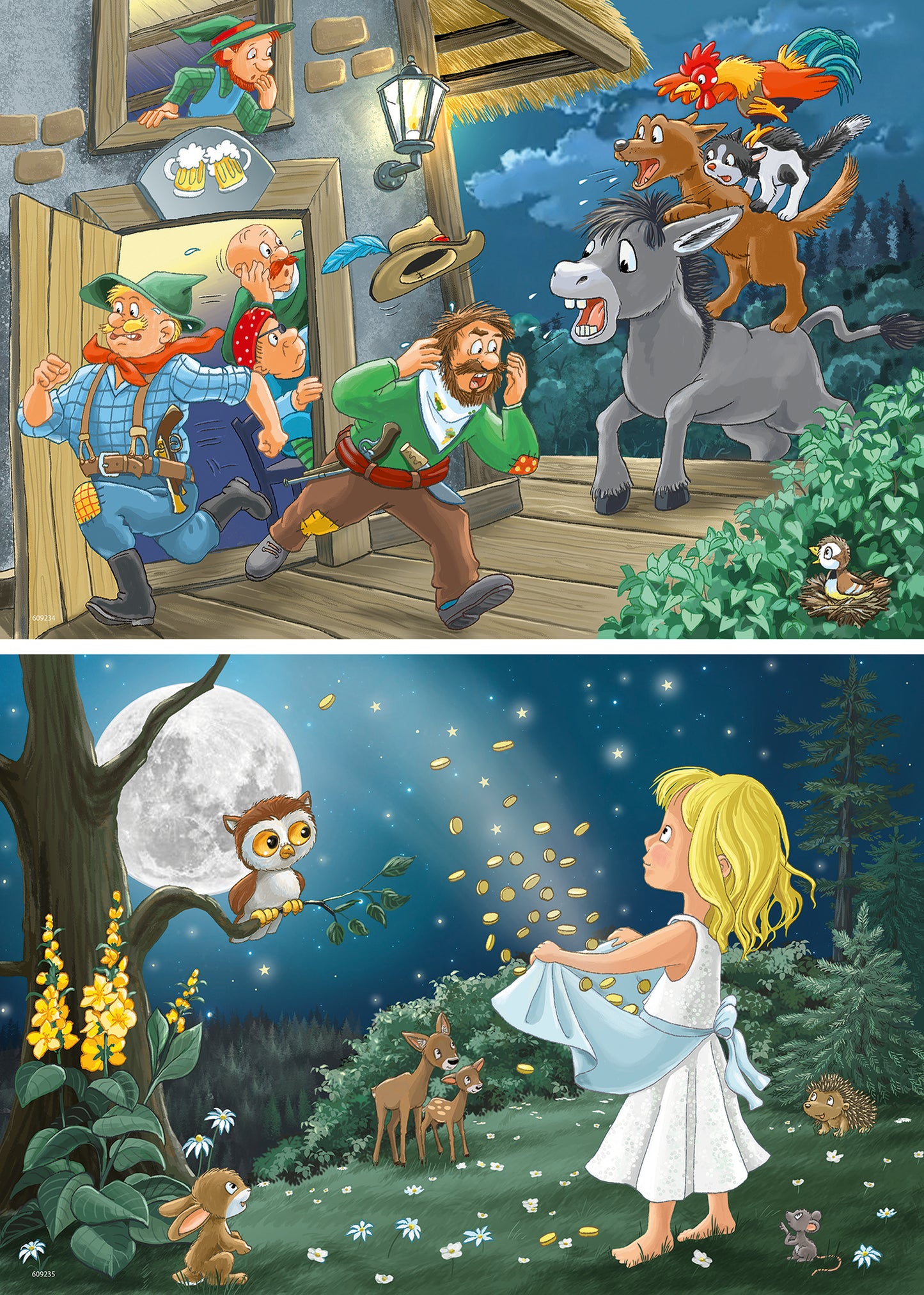Ravensburger 2x24 Jigsaw Puzzle Fairytales