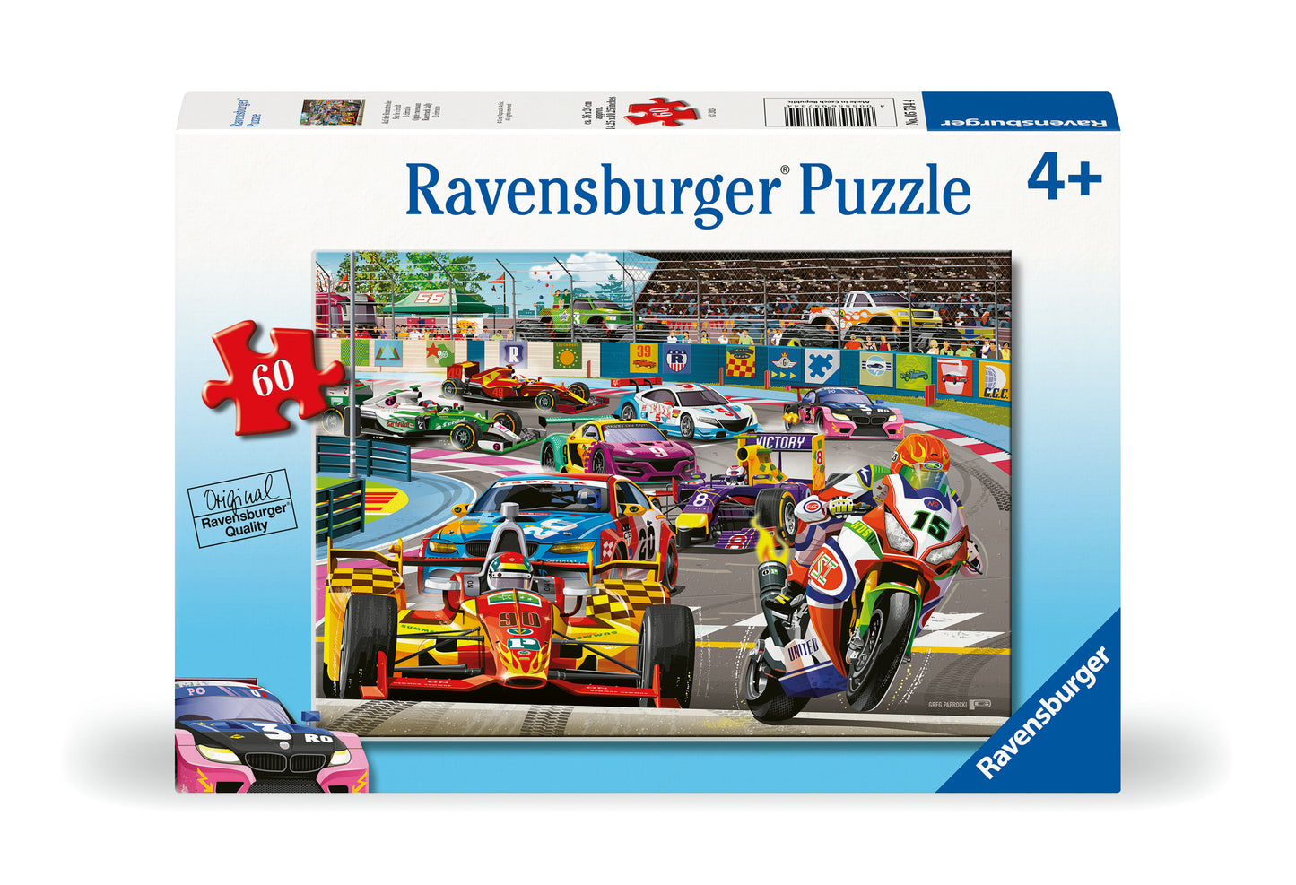 Ravensburger 60pc Jigsaw Puzzle Racetrack Rally